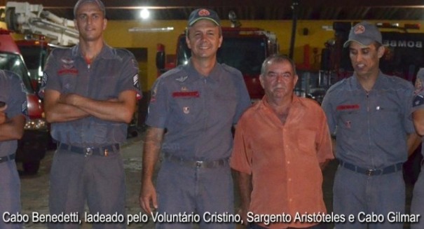 Bombeiro de folga salva crian�a engasgada na noite de sexta-feira