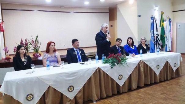 Cerim�nia de Posse do Conselho Diretor do Rotary Club de Osvaldo Cruz teve presen�a do Governador do Distrito 4510