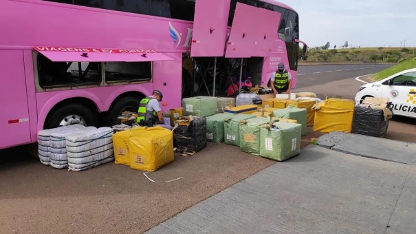 Fiscaliza��o apreende mais de 27,5 mil mercadorias do Paraguai sem notas fiscais em Presidente Venceslau