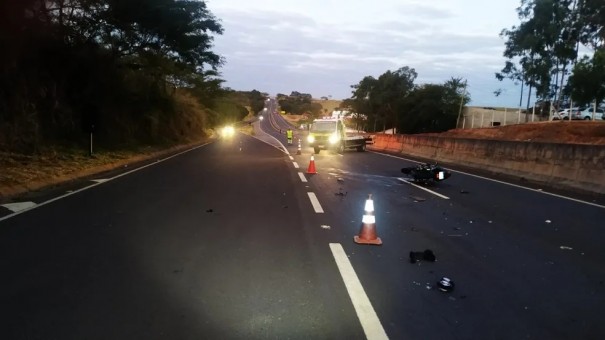 Motociclista morre em acidente com caminh�o na Rodovia Assis Chateaubriand