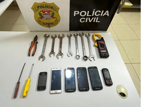 Operação Red River apreende objetos utilizados no furto de defensivos agrícolas e cabos elétricos de usina sucroalcooleira