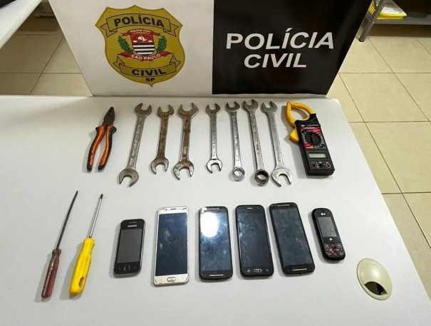 Opera��o Red River apreende objetos utilizados no furto de defensivos agr�colas e cabos el�tricos de usina sucroalcooleira