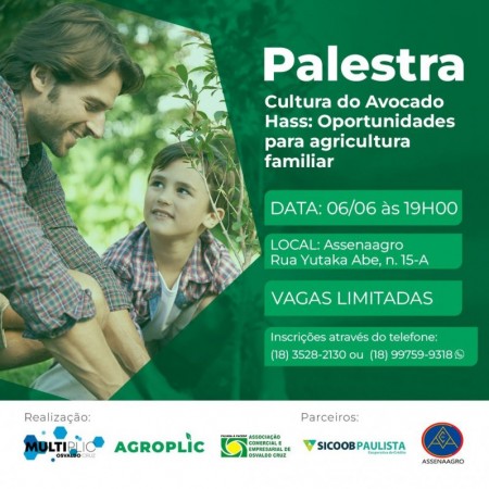 Agroplic realiza palestra sobre a cultura do avocado em Osvaldo Cruz