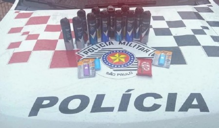 Homem é preso após furtar isqueiros e 12 frascos de desodorante em supermercado, em Dracena