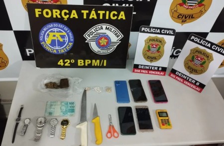 Operação Sweep II prende três homens por tráfico de drogas, em Presidente Epitácio