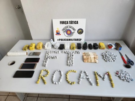 Durante saída temporária da penitenciária, três homens são presos por tráfico de drogas em Presidente Prudente