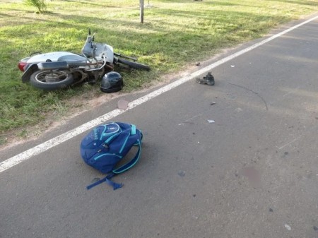 Acidente entre duas motos mata mulher na estrada vicinal Marcelo Lorenzetti, em Dracena