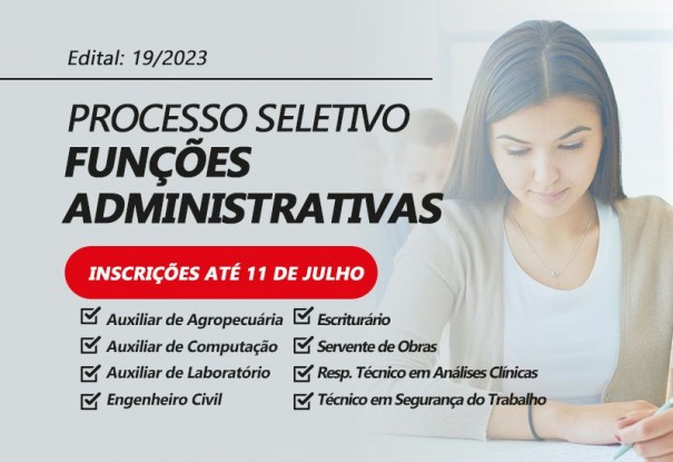 Centro Universitrio de Adamantina abre seletivo para funes administrativas