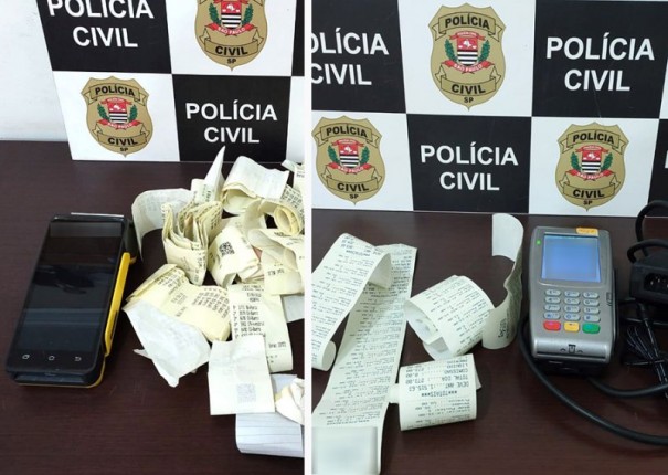 Pol�cia civil de Bastos apreende material utilizado no jogo do bicho