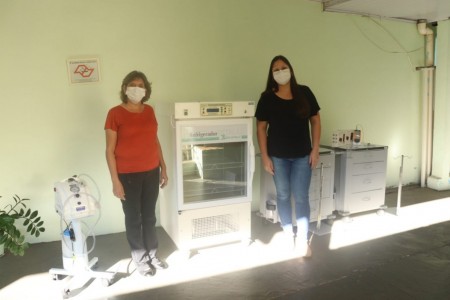 Carol Rossi e Marta Murbach prestigiam novas aquisições para a Santa Casa com verba de R$50 mil conquistada em 2021