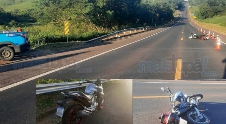Acidente deixa motociclistas feridos na SP-294
