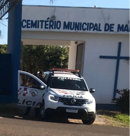 Mariápolis: Danos em túmulo vira caso de Polícia, moradores denunciam abandono