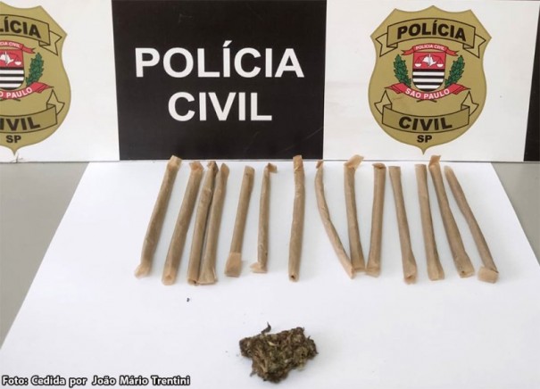 Pol�cia Civil de Quintana realiza flagrante de tr�fico de drogas