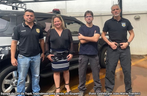 DIG de Tup� prende em Londrina o acusado de roubo a malote