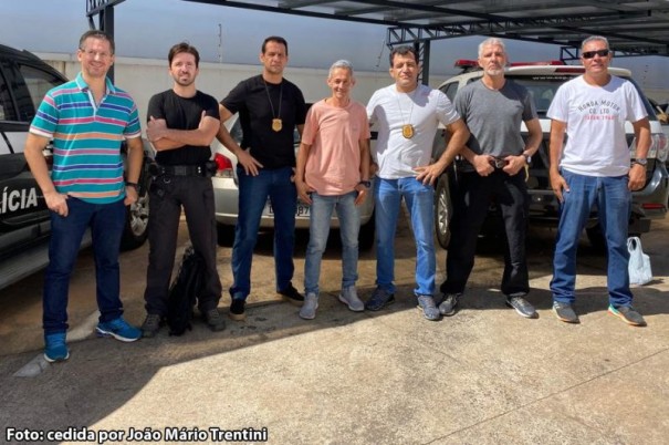 Pol�cia Civil de Tup� cumpre mandado de pris�o