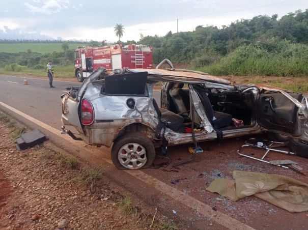 Acidente de tr�nsito mata uma pessoa na Rodovia Arlindo B�ttio