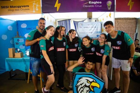 Equipe da Escola Sesi de Osvaldo Cruz vai participar de campeonato nacional de Robótica em Brasília