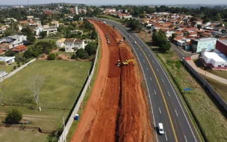 Oriente recebe cronograma de obras para implantação do sistema de drenagem em rodovia