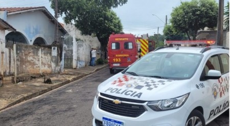 Princípio de incêndio em residência mobiliza Corpo de Bombeiros de Tupã