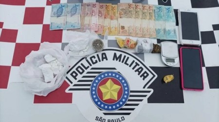 Casal é preso por tráfico de drogas e associação para o tráfico, em Adamantina