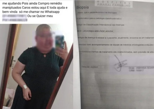 Pol�cia investiga mulher que fingiu ter c�ncer para arrecadar dinheiro e insumos de prefeitura no interior de SP