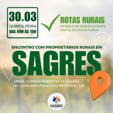 Endereçamento Rural Digital chega a Sagres e promete revolucionar a vida no campo