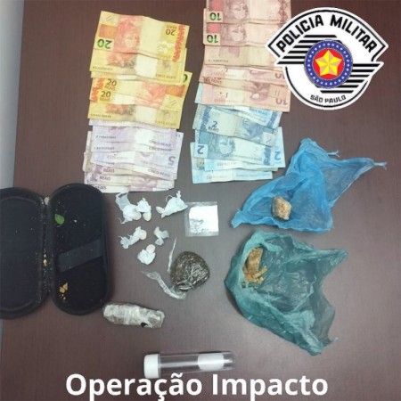 Indivíduo de 18 anos é preso por tráfico de drogas em Bastos