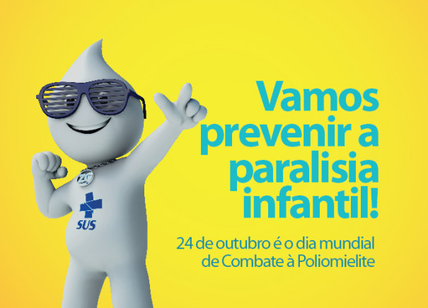 24 de outubro: Dia Internacional de Combate a Poliomielite 