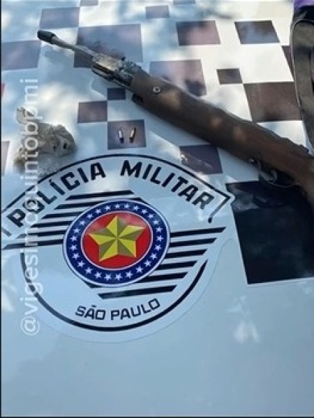 PolÃ­cia Militar prende homem com drogas e arma de fogo em Osvaldo Cruz 