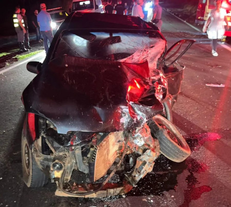 Motorista morre em colisÃ£o transversal entre carro e caminhonete, em Mirante do Paranapanema