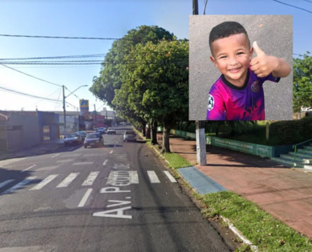 Menino morre apÃ³s ser atropelado por caminhonete em MarÃ­lia