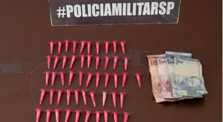 PolÃ­cia Militar de TupÃ£ prende traficante no Jamil Dualibi nesta tarde