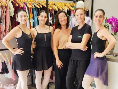 Bailarinas de Adamantina participam de workshop com referÃªncias do ballet