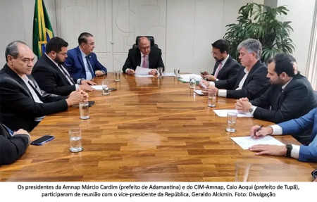 Amnap busca apoio de Alckmin para aplicaÃ§Ã£o de recursos federais na Alta Paulista