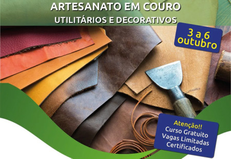 Abertas no Sindicato Rural as inscriÃ§Ãµes para o curso de artesanato em couro