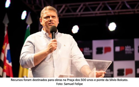 Governador TarcÃ­sio anuncia R$ 8,5 milhÃµes para infraestrutura em TupÃ£