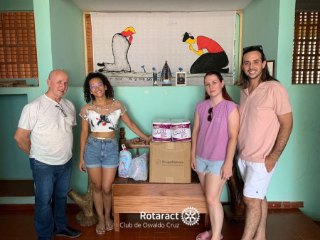 Rotaract Oferece Suporte Essencial Ã  CATOC com DoaÃ§Ã£o Generosa