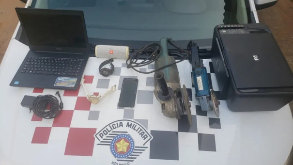 Homem compra objetos furtados de residência e acaba preso por receptação, em Panorama