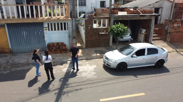 Polícia Civil faz reconstituição de atropelamento que matou um homem, em Junqueirópolis