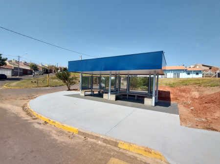 VocÃª RepÃ³rter: MunÃ­cipes questionam gasto de R$ 90 mil para construÃ§Ã£o de ponto de Ã´nibus no bairro Sotei Furuguem