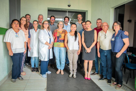 Santa Casa recebe visita da Diretora da DRS de MarÃ­lia e da Diretora da VigilÃ¢ncia SanitÃ¡ria Estadual de TupÃ£