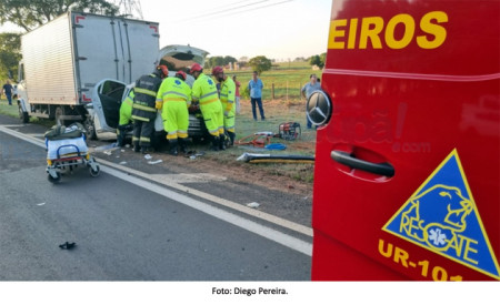 Motorista fica gravemente ferido em acidente na SP-294, em TupÃ£