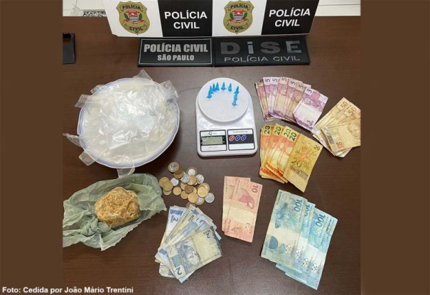 Suspeito de tráfico é preso durante operação aldeia da polícia civil, em Tupã 