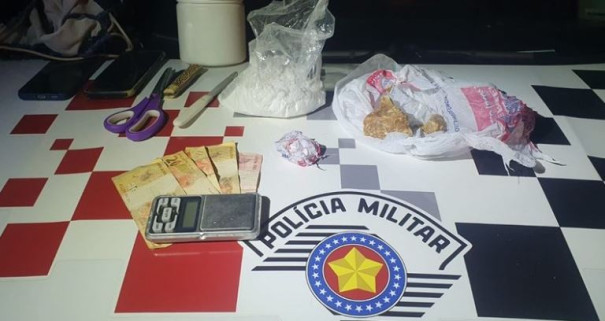 Polícia Militar prende homem por tráfico de drogas em Lucélia