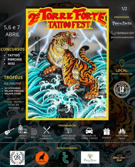 Du Morelli garante 1Âº lugar em concurso de tatuagem