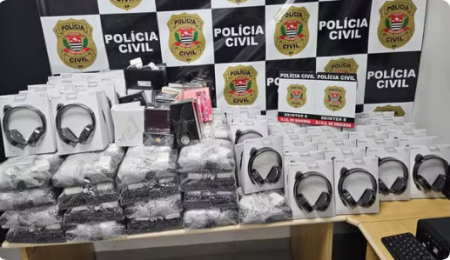 ApÃ³s investigaÃ§Ã£o, PolÃ­cia Civil apreende mais de 270 mercadorias estrangeiras sem nota fiscal em Dracena 