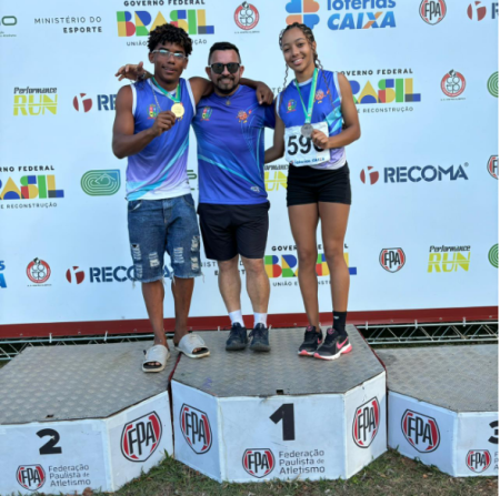Dois atletas de Osvaldo Cruz conquistaram medalha de Ouro no Campeonato Paulista Sub-18