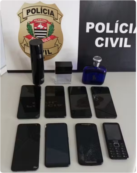 OperaÃ§Ã£o MÃ¡scara Negra apreende celulares de suspeitos de envolvimento em furto de mais de R$ 40 mil de idosa em Anhumas 