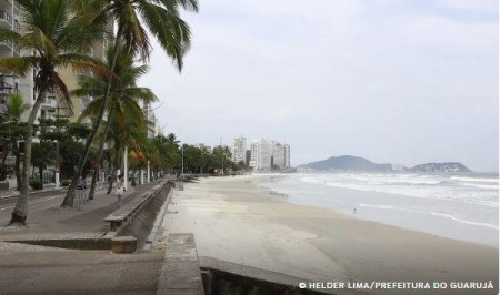 SÃ£o Paulo comeÃ§a o verÃ£o com 18 praias imprÃ³prias para banho