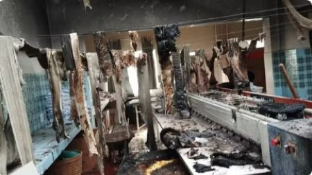 IncÃªndio atinge lavanderia da Santa Casa de Adamantina